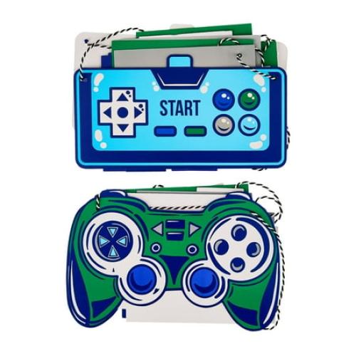 Multicolor Gamer Happy Birthday Banner Set, 2 Pieces, by Way To Celebrate