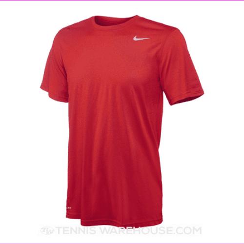 Size Medium Nike Men's Shirt Short Sleeve Legend Medium, University Red