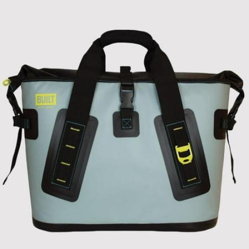 Color Ice Blue Built Large Welded Soft Portable Cooler with Wide Mouth Opening - Insulated and Leak-Proof in Arctic Ice Blue