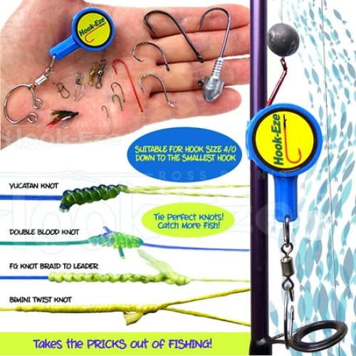 HookEze Fishing Knot Tying Tool (Twin Pack)