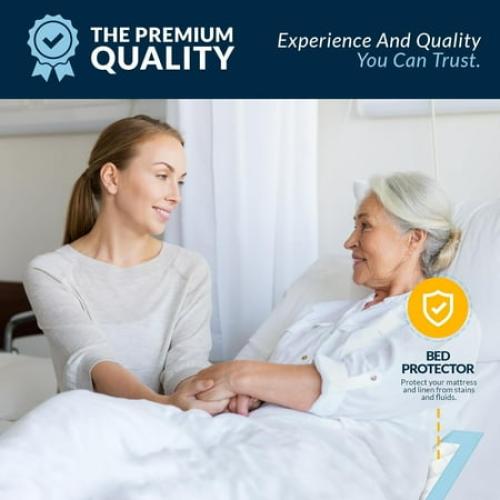 MEDPRIDE Incontinence Pads Disposable Kid, Elderly & Dog Pee Pads, 100-Pack