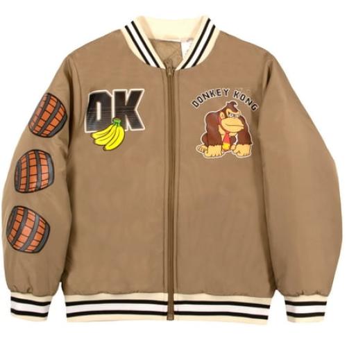 SIZE 14-16 Nintendo Super Mario Bomber Jacket, Donkey Kong Bomber Jacket
