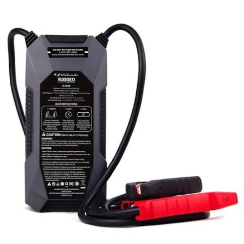 Schumacher SL1668 1200 Peak Amp 12V Rugged Lithium Jump Starter and USB Power Pack, New in Box