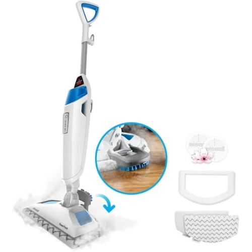 Bissell Power Fresh Steam Mop, Floor Steamer, Tile Cleaner, and Hard Wood Floor Cleaner, Blue Powerfresh