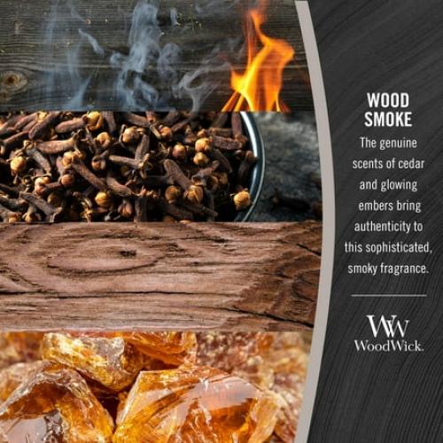 WOOD SMOKE HearthWick Flame Large Scented Candle by WoodWick