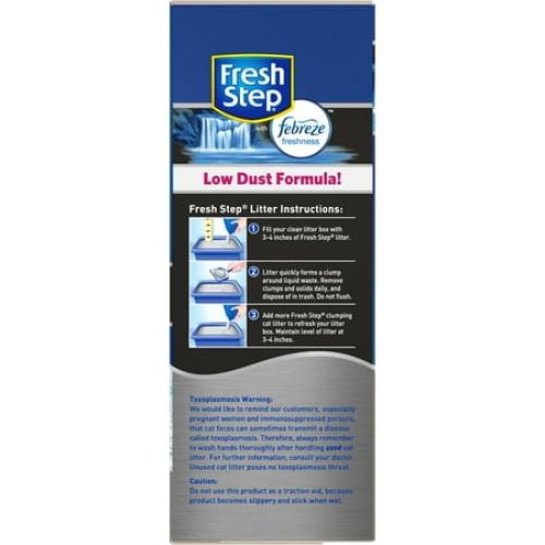 Fresh Step Extreme Scented Litter with the Power of Febreze, Clumping Cat Litter - Mountain Spring, 14 lbs