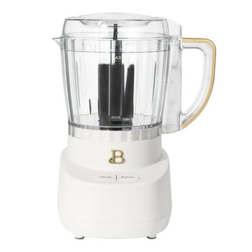 Beautiful 3-Cup Food Chopper, White Icing by Drew Barrymore