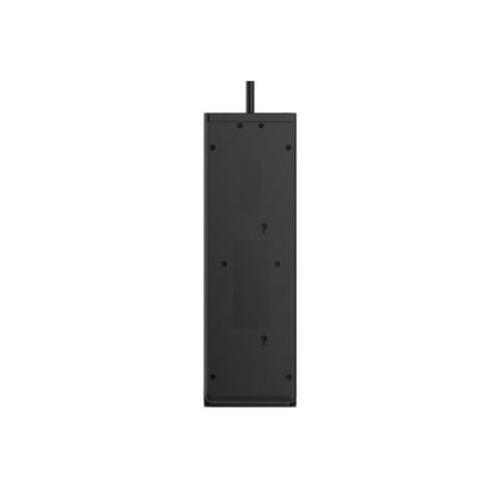 Belkin 12-Outlet Surge Protector w/ 12 AC Outlets & 2.4M Long Flat Plug Heavy-Duty Extension Cord for Home, Office, Travel, Computer Desktop, Laptop & Phone Charger, 3,940 Joules of Protection