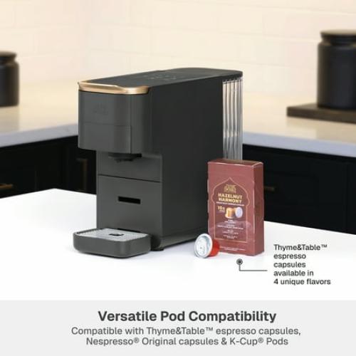 Thyme & Table Multi Capsule Machine, Slate Grey