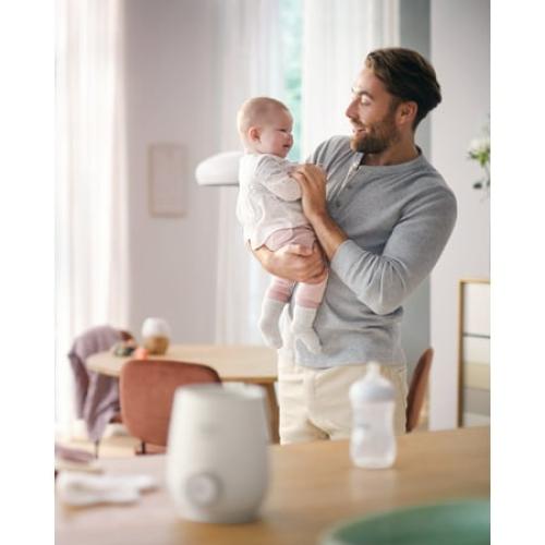 Philips Avent Fast Baby Bottle Warmer with Smart Temperature Control and Automatic Shut-Off SCF358/00