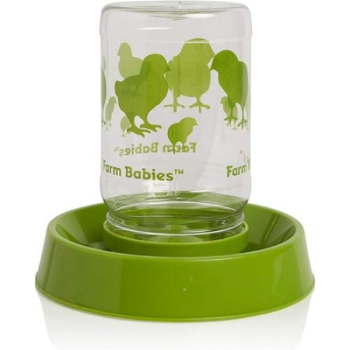 Lixit Reversible Dual Function Feeder or Waterer for Baby Chicks