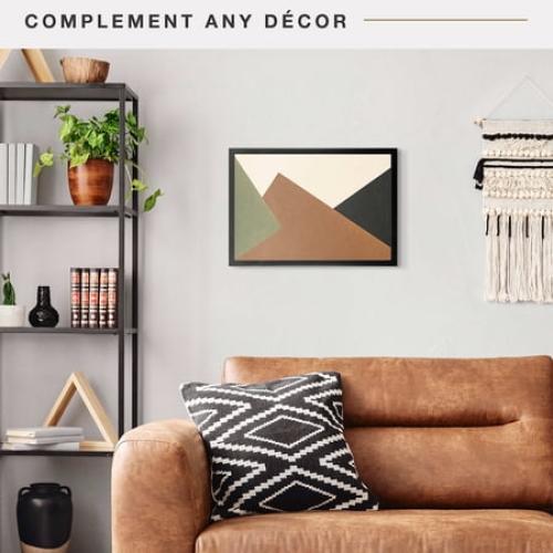 MCS Foundation 16x24 Poster Frame Traditional Brass, Vertical & Horizontal Wall Hanging Large Picture Frame for Photos, Posters & Art Prints (1-Pack)