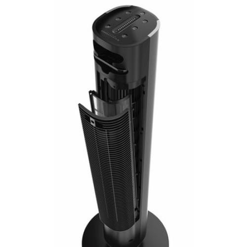 Lasko 40” WhisperForce DC Technology Tower Fan, 29 ft/s Airflow, Remote, Black, TDC401, New