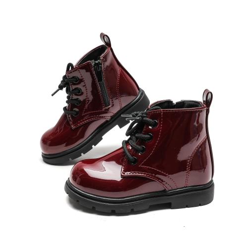 Komfyea Boy's Girl's Boots Bright Color Ankle Boots (Toddler/Little Kid)