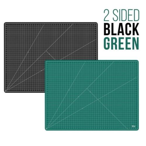 36 x 48 GREEN/BLACK Self Healing 5-Ply Double Sided Durable PVC Cutting Mat