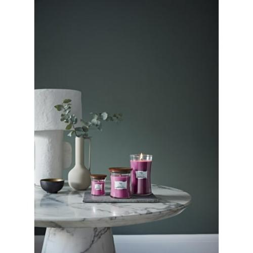 WoodWick Medium Hourglass Candle, Wild Berry & Beet