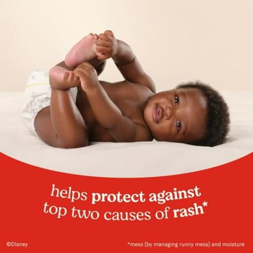 Huggies Skin Essentials Baby Diapers, Size Newborn (6-9 lbs), 76 Count