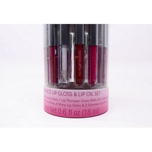 Very Glossy 15-Piece Lip Gloss & Lip Oil Gift Set - Net 0.6 fl. oz. (18 mL)
