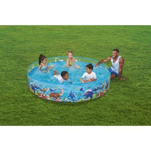 Bluescape Round Above-Ground Kiddie Pool 8' x 18