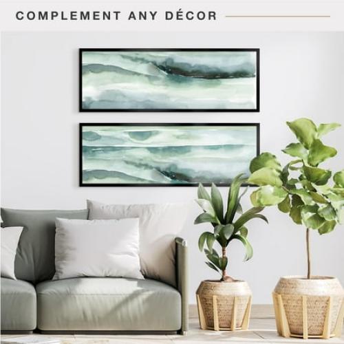 MCS Foundation 16x24 Poster Frame Traditional Brass, Vertical & Horizontal Wall Hanging Large Picture Frame for Photos, Posters & Art Prints (1-Pack)