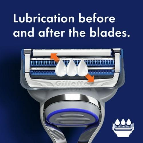 Gillette SkinGuard Men's Razor Blades, 12 Blade Refills