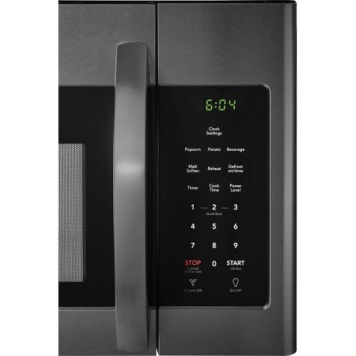 30 in. 1.8 cu. ft. Over the Range Microwave in Black Stainless Steel