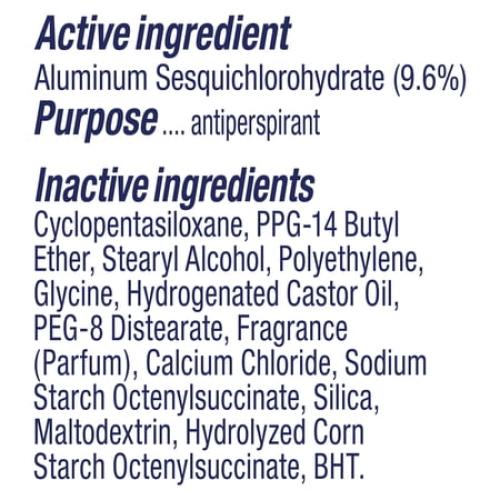 Degree UltraClear Black White Antiperspirant Deodorant, 2.6 oz