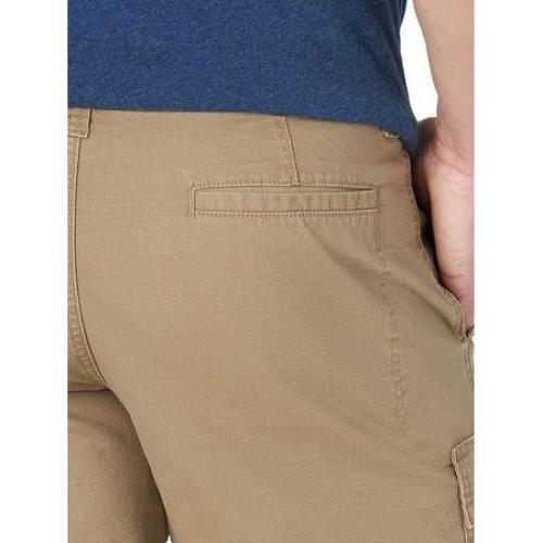 Size 36...Wrangler Authentics Men's Classic Cargo Stretch Short Petrified Oak size-46