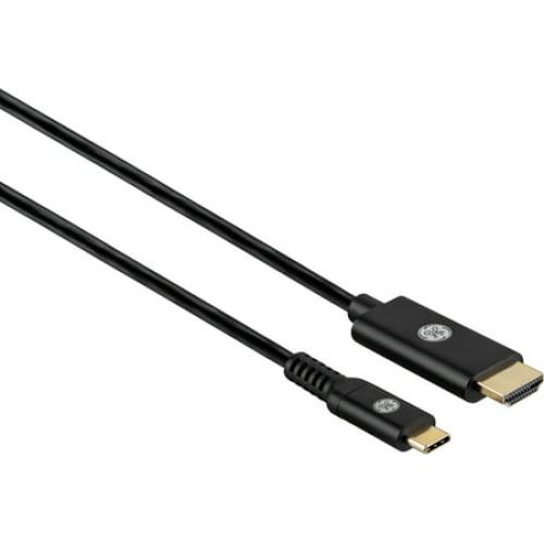 GE USB-C to HDMI 2.0 Computer Cable, 6ft