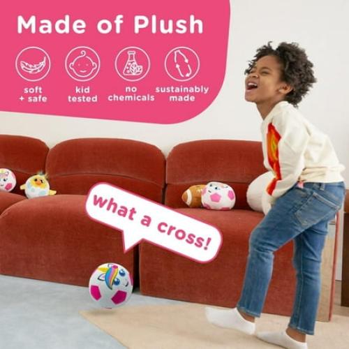 Move2Play, Hilariously Interactive Toy Soccer Ball with Music and Sound Effects, Ball for Toddlers, Birthday Gift for Boys and Girls 1, 2, 3  Years Old