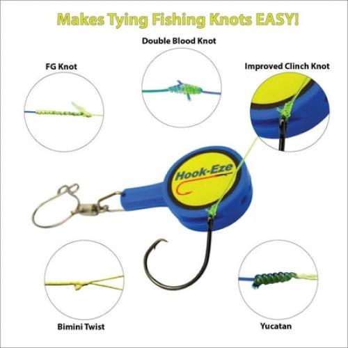 HookEze Fishing Knot Tying Tool (Twin Pack)
