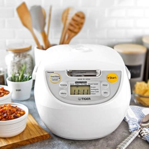 (MISSING ACCESSORIES)Tiger 5.5-Cup Micom Rice Cooker and Warmer