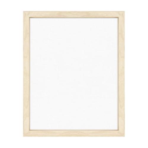MCS Canvas Float Frames 16x20 Frame, Black Frame for Finished Canvases, Vertical & Horizontal Wall Hanging Large Frame with Adhesive for Canvas Paintings (1-Pack)