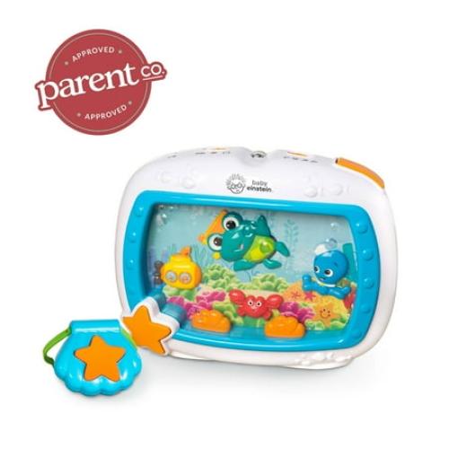 Baby Einstein Sea Dreams Soother Baby Sleep Sound Machine with Remote, Multicolor, Infants Ages 0 months