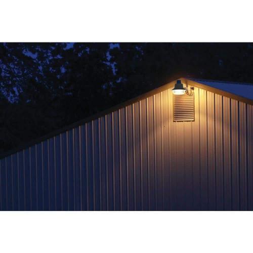 Lithonia Lighting 175-Watt Equivalent Integrated LED Gray Area Light with Switchable Color Temperatures