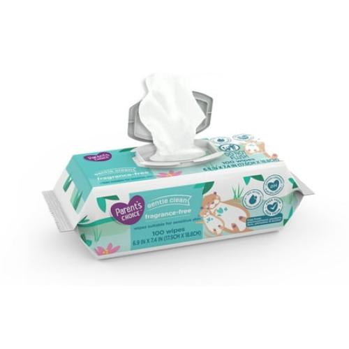 Parents Choice Fragrance-Free Baby Wipes, 1200 Count (Select for More Options)