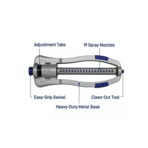 Orbit Orbit Max 4000-Sq. Feet Oscillating Sled Lawn Sprinkler