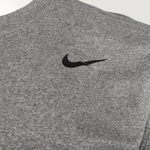 Nike Men's Legend Dri-Fit Long Sleeve T-Shirt, 727980-091 Grey/Black LARGE