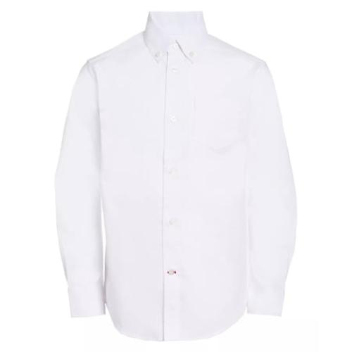 Tommy Hilfiger Big Boys Kid's Pinpoint Oxford Shirt White Size 16