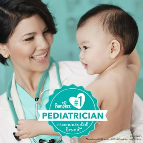 Pampers Swaddlers Baby Diapers Size Newborn, 31 Count (Select for More Options)