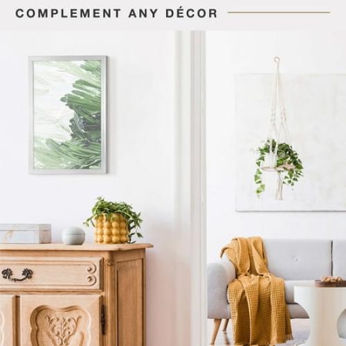 MCS Foundation 16x24 Poster Frame Traditional Brass, Vertical & Horizontal Wall Hanging Large Picture Frame for Photos, Posters & Art Prints (1-Pack)