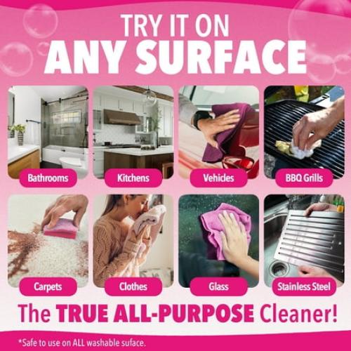 1 Pack Quick 'n Brite All Purpose Cleaning Paste – Miracle Cleaner for Tough Stains, Biodegradable, Non-Toxic, Pet-Safe, Multi-Surface Stain Remover, Made in USA, 12 Oz