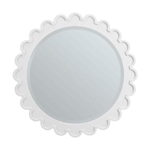 Adelese 32.0 in. W x 32.0 in. H Framed Wall Bathroom Vanity Mirror in Bright White