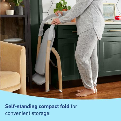 Graco EveryStep Slim 6-in-1 Highchair, Misty - N/A - Misty