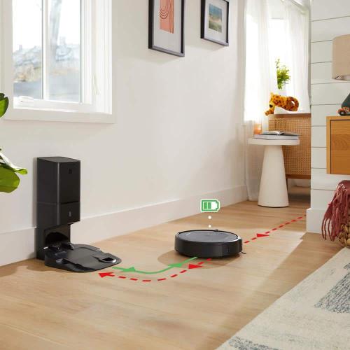 Roomba i3  EVO (3550) Self-Emptying Robot Vacuum – Now Clean By Room With Smart Mapping, Ideal For Pet Hair