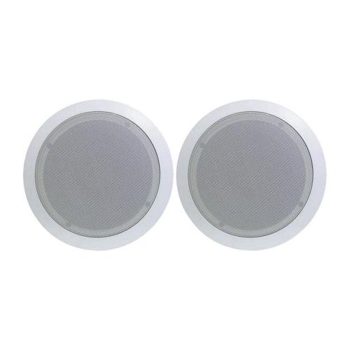 8 in. 500-Watt 2 Way In Wall Ceiling Home Speakers System Audio Stereo (Pair)