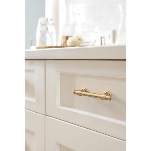 Winsome 3 in. (76mm) Traditional Champagne Bronze Bar Cabinet Pull