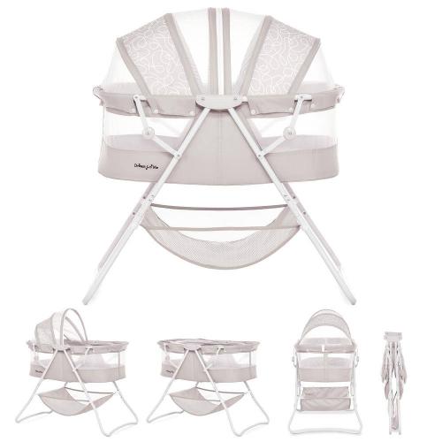 Cool Gray Karley Bassinet