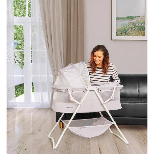 Cool Gray Karley Bassinet