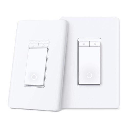 Unbranded Smart Wi-Fi Light Switch, Dimmer, 3-Way KIT, White